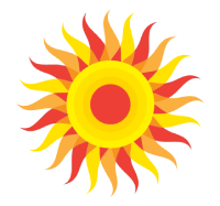 a graphic of the Sun
